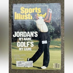 1989 Sports Illustrated Magazine Michael Jordan Golf August 14, 1989